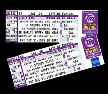 Stevie Nicks New Year's Eve tickets