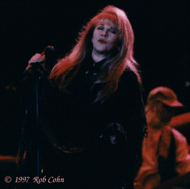 Stevie Nicks with Fleetwood Mac photos