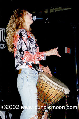 Sophie B. Hawkins - drum