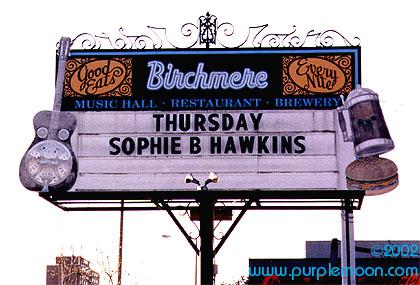 Sophie B. Hawkins at the Birchmere