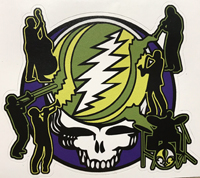 grateful dead new orleans sticker