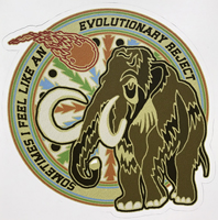 widespread panic big wooly mammoth sticker