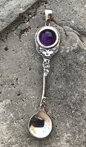 amethyst spoon