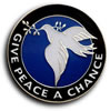 peace jewelry - peace pin - give peace a chance