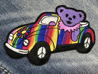 bear in a convertible patch