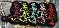 neon prankster skeletons patch