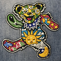 original cosmic bear patch by Dan Morris