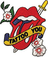 stones tattoo you patch